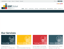 Tablet Screenshot of gdpglobal.com
